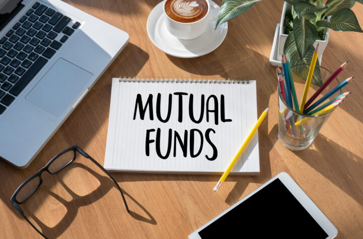 MUTUAL FUNDS Finance and Money concept , Focus on mutual fund i